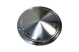 Regenkap RVS – Ø 78–90 mm – Met Klemring