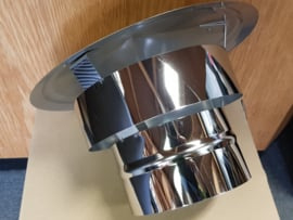 Trekkap – Inwendige Diameter 110 mm, RVS 316L, Materiaaldikte 0,5 mm