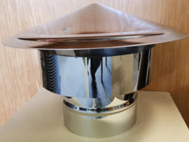 Trekkap – Inwendige Diameter 110 mm, RVS 316L, Materiaaldikte 0,5 mm
