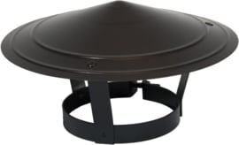 Regenkap Gegalvaniseerd Ø 157–160 mm – Met Klemring