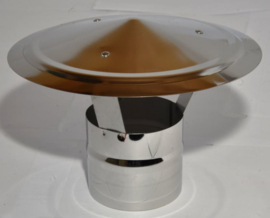 Trekkap – Inwendige Diameter 100 mm, RVS 316L, Materiaaldikte 0,5 mm