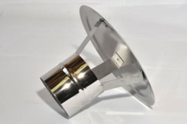 Trekkap – Inwendige Diameter 100 mm, RVS 316L, Materiaaldikte 0,5 mm
