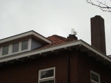 Rookgasventilator met Vierkante Basis – Inwendige Diameter 150 mm – Hoogte 607 mm – RVS