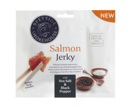 Salmon Jerky Sea Salt & Black Pepper 30 gram