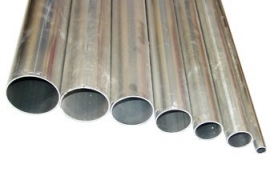 › 1 meter rechte aluminium buizen