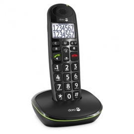 Doro PhoneEasy® 110 Dect telefoon Zwart
