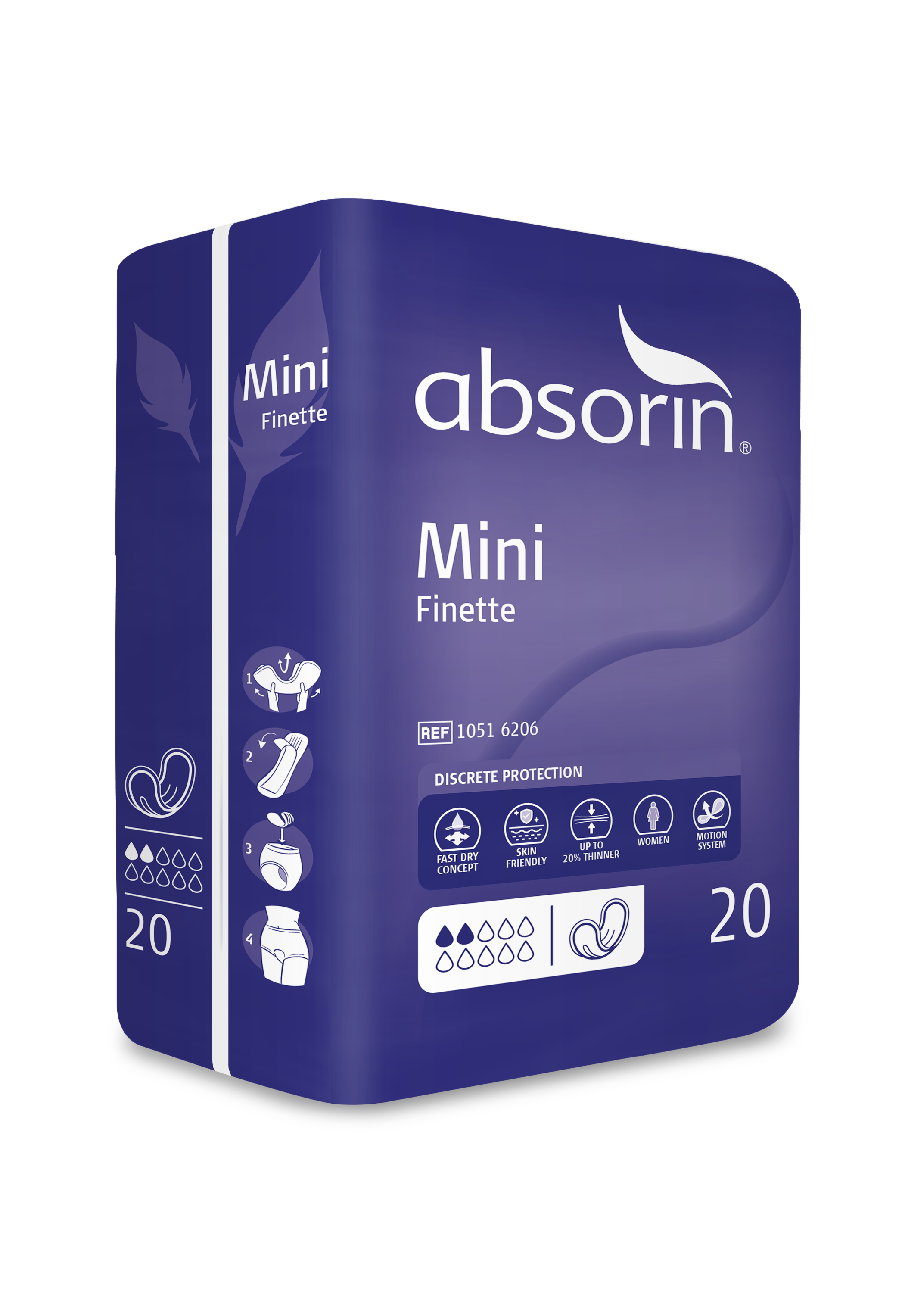 Absorin Comfort Finette Mini (20 stuks)
