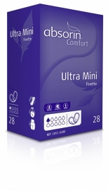 Absorin Comfort Finette Ultra Mini (28 stuks)