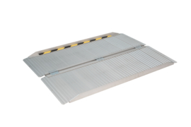 Aluminium opvouwbare drempelhulp - oprijplaat