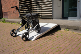 Aluminium opvouwbare drempelhulp - oprijplaat
