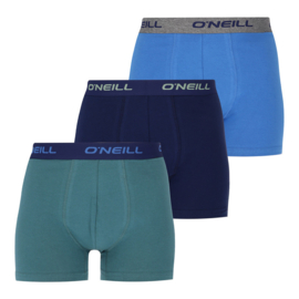 Boxershort O'Neill 3-pack bleu/groen