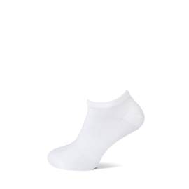 Basset bamboo sneaker 2-pack wit of zwart