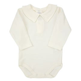 Condor romper v-neck beige lange mouw