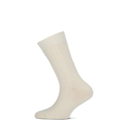Sock ajour 2-pack offwhite/nude