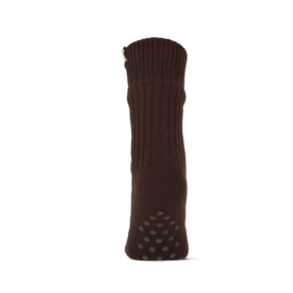 Basset uni Home socks rib brown