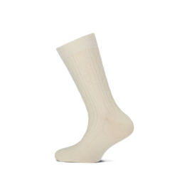 Kindersok kabel beige/offwhite 2-pack