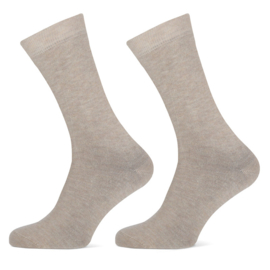 Bamboo Basset sok 2-pack marine, zwart beige of antracite