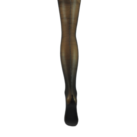 Panty Marianne met naad zwart