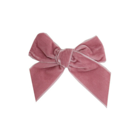 Condor haarstrik velvet roze