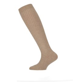 Kniekous Yellow moon met rib Beige,brown,light beige of black