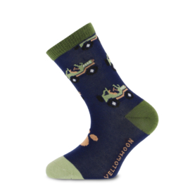 Kindersok camouflage/jeep 2-pack