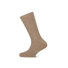 Kindersok kabel beige/offwhite 2-pack