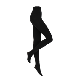 Marianne Fleece panty zwart en nude