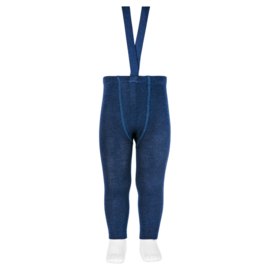 Condor maillot met elastische bretels navy bleu