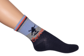 Skate sock navy blue
