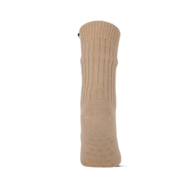 Basset uni Home socks rib beige