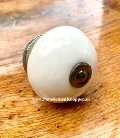 Antieke tinnen kastknop, kastknop met Tin