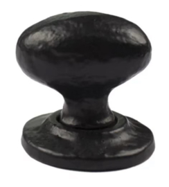 Kastknop ovaal, ovale kastknop metaal smeedijzer Good in Style - 36mm