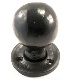 Antiek deurknop, Nostalgische deurkruk rond  - 45mm