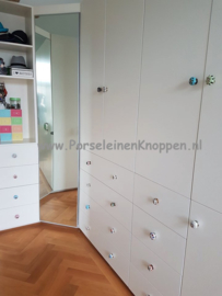 Klantfoto Kleurrijke kasten van Monique