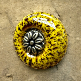 Elegante gele kastknoppen, Juweeltje van een kastknopgeel