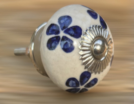 Kastknop Delftsblauw uit vervlogen tijden