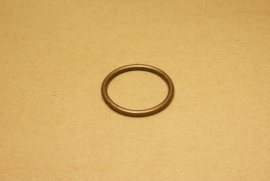 Ring ongelast oud goud 40 mm