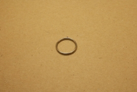 Sleutelring nikkel 20 mm