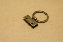 Sleutelring oud goud 25 mm