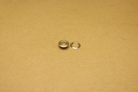 Zeilring nikkel 7mm (100)