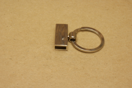 Sleutelring nikkel 25 mm
