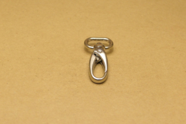Musqueton nikkel, bandbreedte 20 mm **Nieuw**