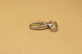 Musqueton nikkel, bandbreedte 20 mm **Nieuw**