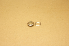 Zeilring nikkel 9mm (100)