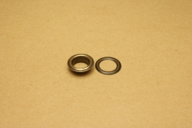 Zeilring oud goud 15mm (10)