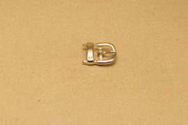 Gesp licht goud 15 mm