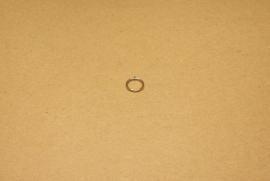 Sleutelring nikkel 10 mm
