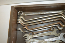 Chroom Vanadium steek/ring  Engelse maten partij