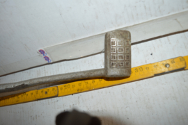 Rempedaal lengte 28 cm Aluminium