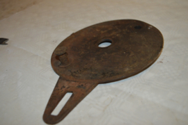 Matchless/AJS remankerplaat/metaal massief/180 mm